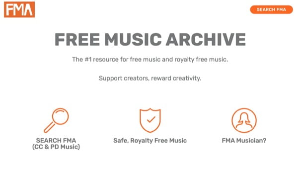 Archivo de música gratis