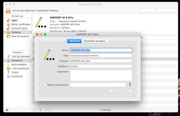 Captura de pantalla de OS X