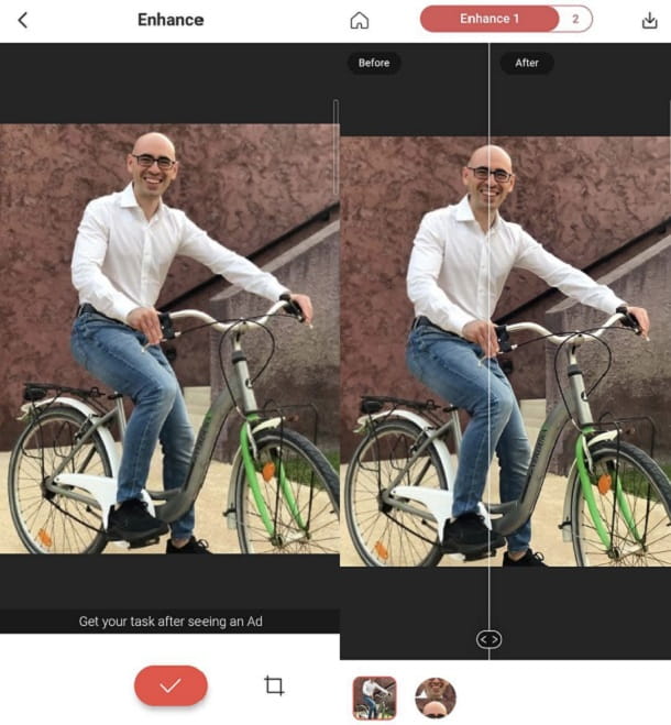 Cómo aumentar la resolución de la foto de la aplicación