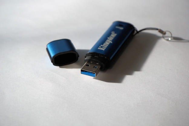 Foto de una memoria USB