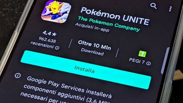 Cómo descargar Pokémon UNITE en Android