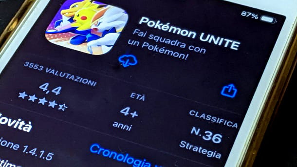 Cómo descargar Pokémon UNITE en iOS