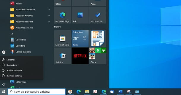 Cómo poner su PC en suspensión: Windows 10
