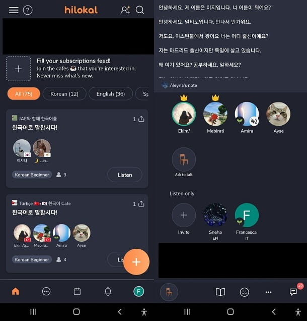 App para conocer coreanos